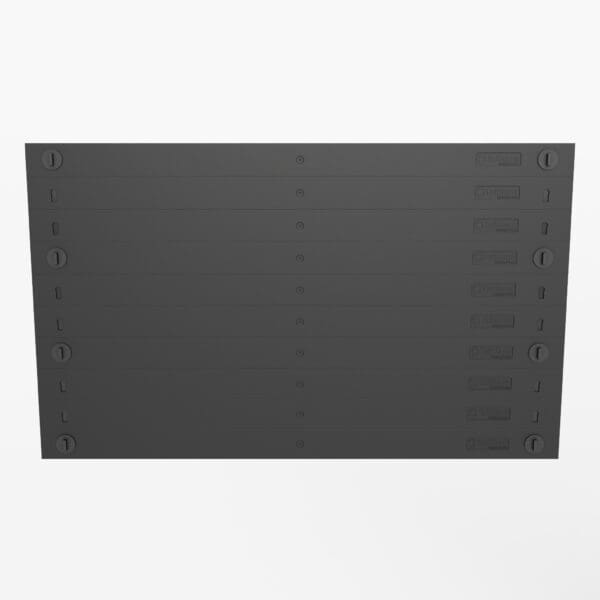 21″ 10SU Universal Blanking Panel for ETSI Rack - Image 2