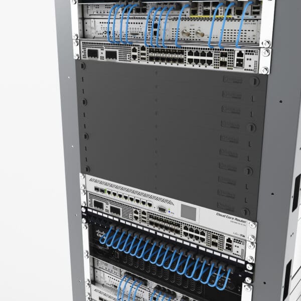 21″ 10SU Universal Blanking Panel for ETSI Rack - Image 5