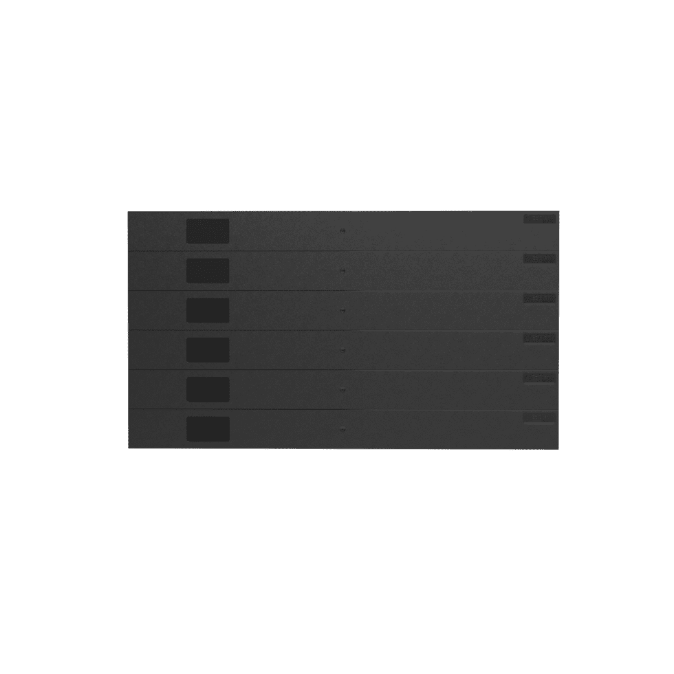 Modular Sample Panel Rack Ebco 19 Inch 6RU Standard Modular Blanking Panel for Racks