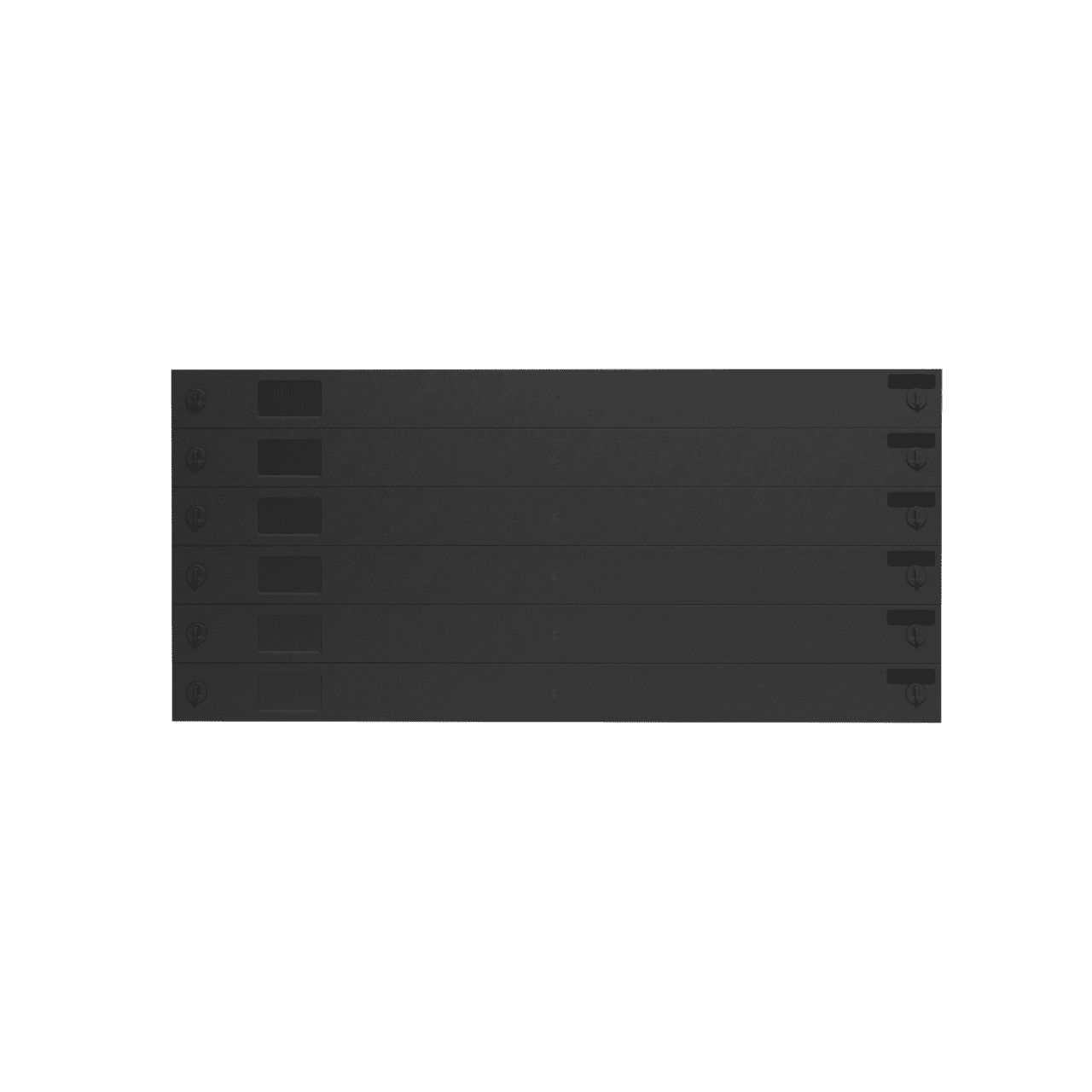 19 Inch 6RU Standard Modular Blanking Panel for Racks